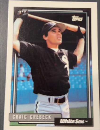 1992 Topps #273 Craig Grebeck — front