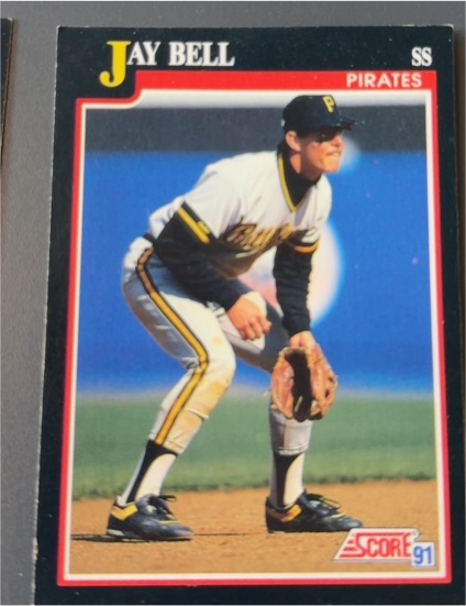 1991 Score #323 Jay Bell — front