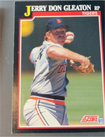 1991 Score #316 Jerry Don Gleaton — front