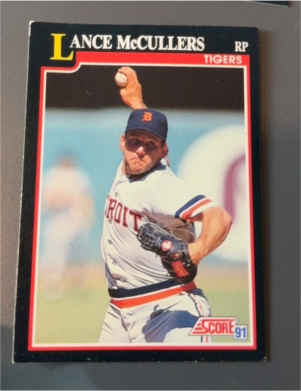 1991 Score #313 Lance McCullers — front