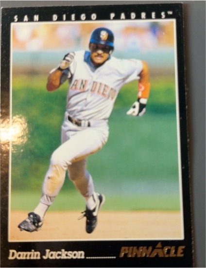 1993 Pinnacle #125 Darrin Jackson — front