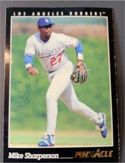 1993 Pinnacle #37 Mike Sharperson — front