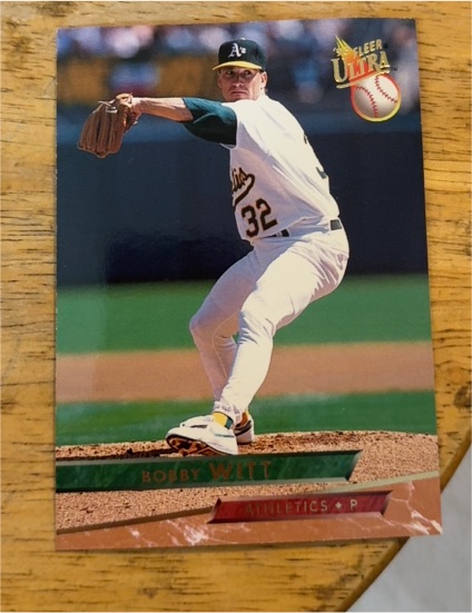 1993 Fleer Ultra #264 Bobby Witt — front