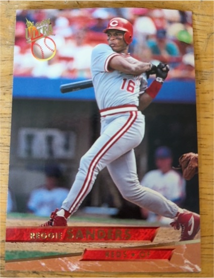 1993 Fleer Ultra #36 Reggie Sanders — front