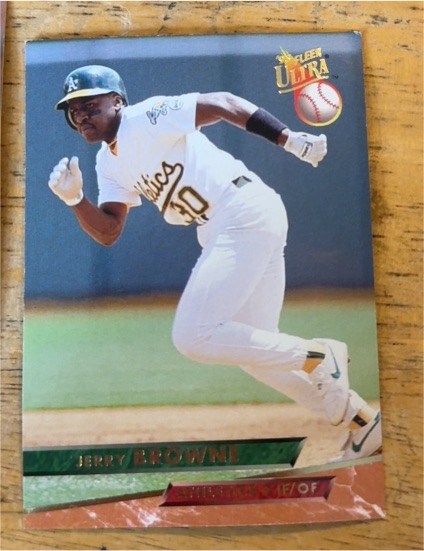 1993 Fleer Ultra #255 Jerry Browne — front