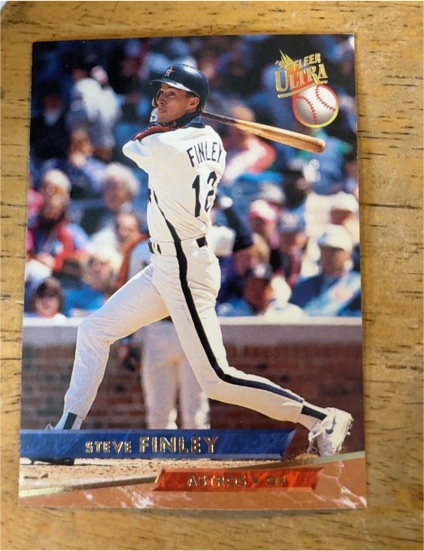 1993 Fleer Ultra #39 Steve Finley — front