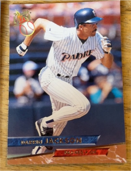 1993 Fleer Ultra #118 Darrin Jackson — front
