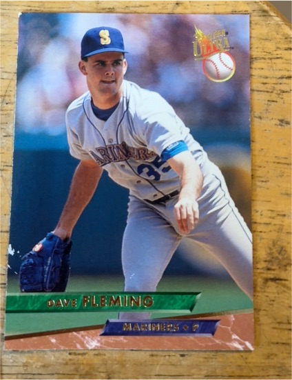 1993 Fleer Ultra #268 Dave Fleming — front