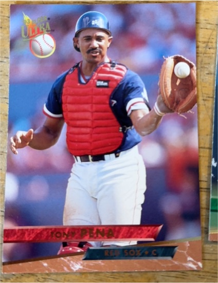 1993 Fleer Ultra #154 Tony Pena — front