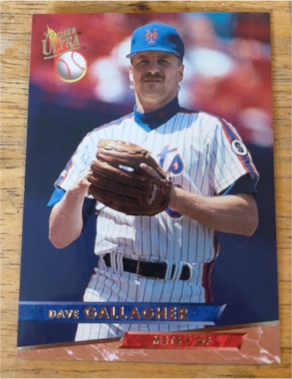 1993 Fleer Ultra #74 Dave Gallagher New York Mets — front