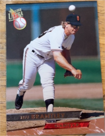 1993 Fleer Ultra #128 Jeff Brantley — front