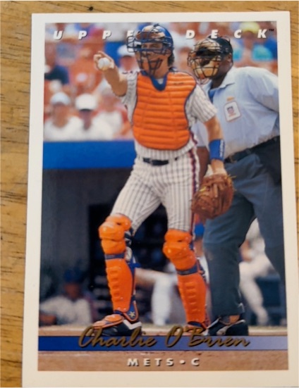1993 Upper Deck #209 Charlie O'Brien — front