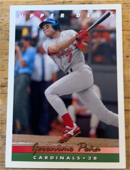 1993 Upper Deck #331 Geronimo Pena — front