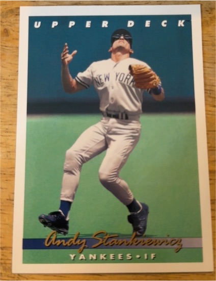 1993 Upper Deck #257 Andy Stankiewicz — front