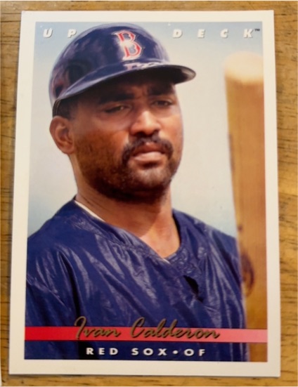 1993 Upper Deck #751 Ivan Calderon — front