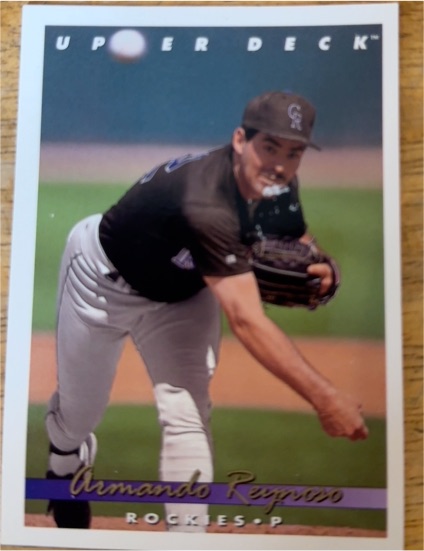 1993 Upper Deck #793 Armando Reynoso — front