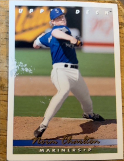1993 Upper Deck #663 Norm Charlton — front