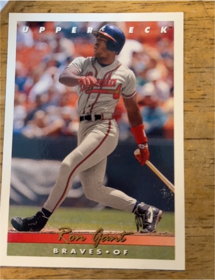 1993 Upper Deck #264 Ron Gant — front