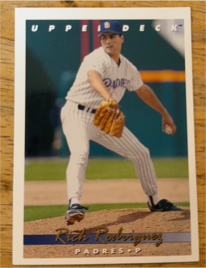 1993 Upper Deck #330 Rich Rodriguez — front