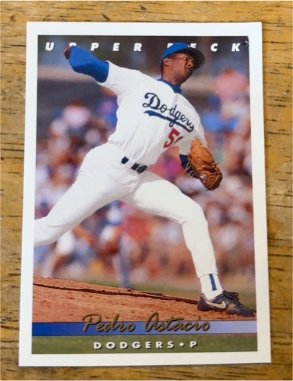 1993 Upper Deck #367 Pedro Astacio — front