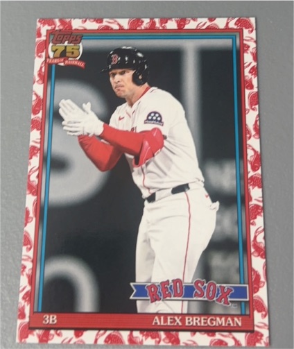 2026 Topps Series 1 1991 Topps #T91-70 Alex Bregman — front