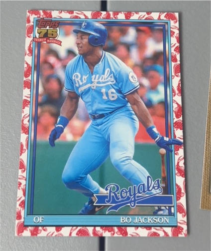 2026 Topps Series 1 #T91-29 Bo Jackson — front