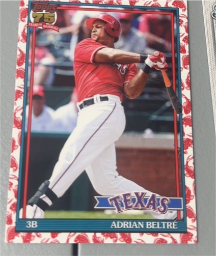 2026 Topps Series 1 #T91-59 Adrian Beltre — front