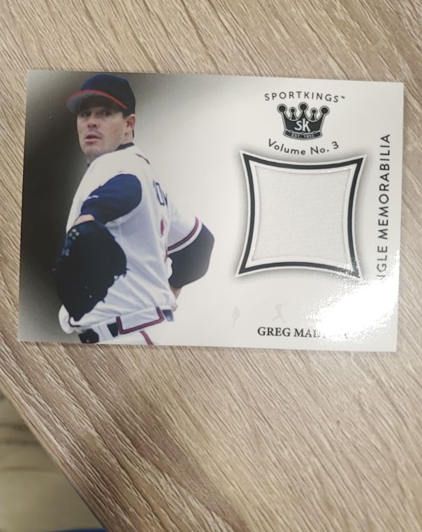 2021 Sportkings Volume 3 #SM-GM Greg Maddux — front