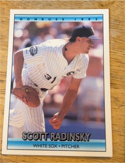 1992 Donruss #299 Scott Radinsky — front