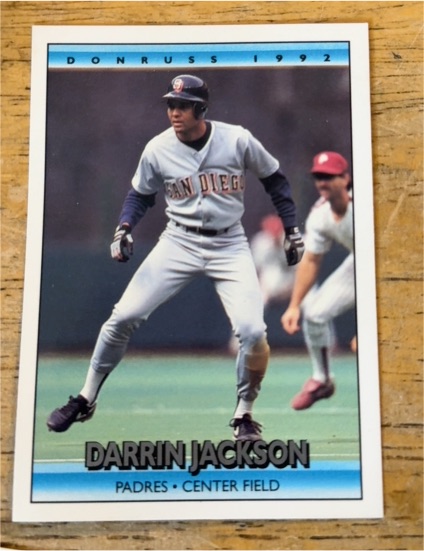 1992 Donruss #292 Darrin Jackson — front