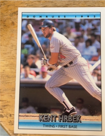 1992 Donruss #326 Kent Hrbek — front