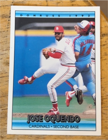 1992 Donruss #280 Jose Oquendo — front