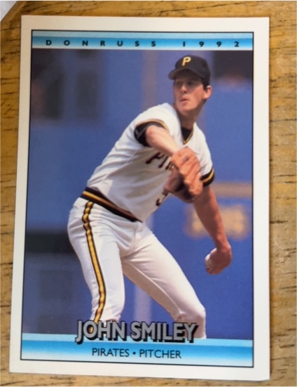 1992 Donruss #331 John Smiley — front
