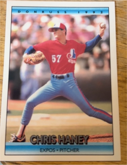 1992 Donruss #291 Chris Haney — front