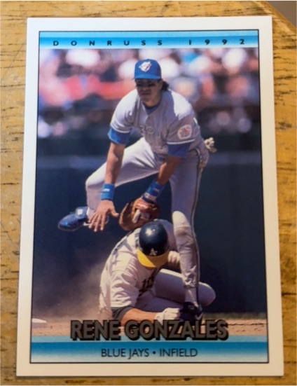 1992 Donruss #274 Rene Gonzales — front