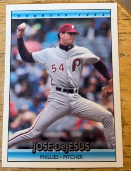 1992 Donruss #300 Jose DeJesus — front