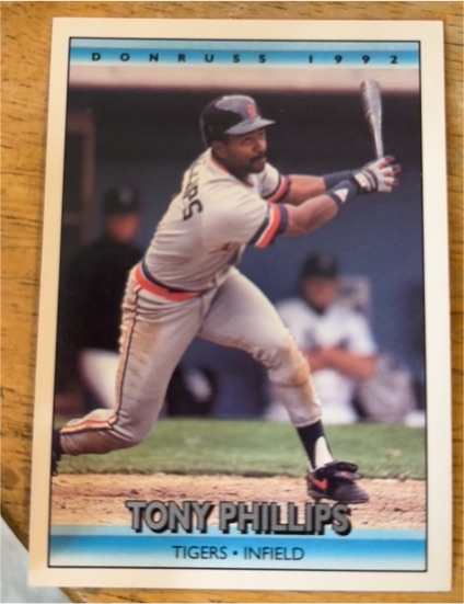 1992 Donruss #328 Tony Phillips — front