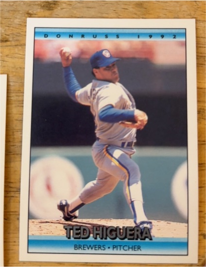 1992 Donruss #294 Ted Higuera — front