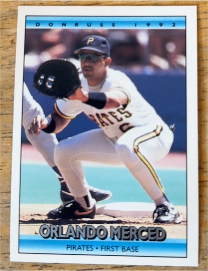 1992 Donruss #310 Orlando Merced — front