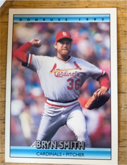 1992 Donruss #323 Bryn Smith — front