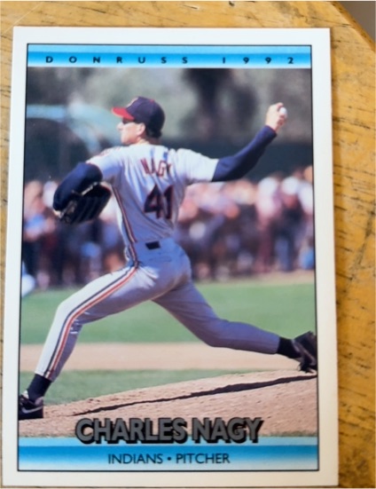 1992 Donruss #315 Charles Nagy — front
