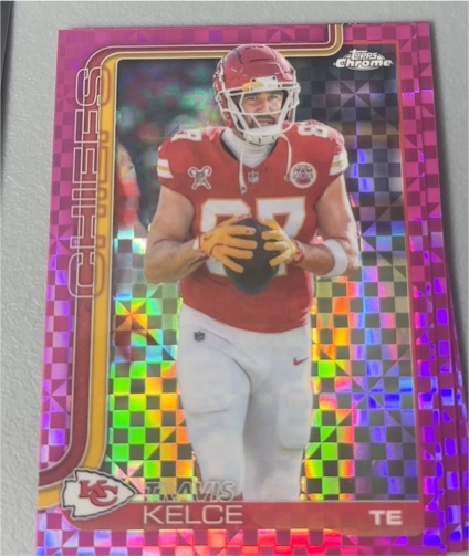 2025 Topps Chrome #150 Travis Kelce — front