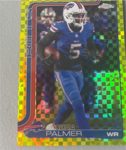 2025 Topps Chrome #31 Joshua Palmer — front