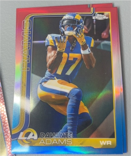 2025 Topps Chrome #165 Davante Adams — front