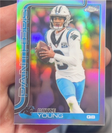 2025 Topps Chrome #40 Bryce Young — front