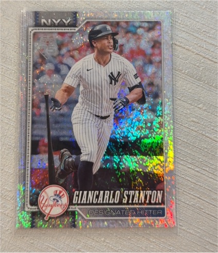 2026 Topps Series 1 #341 Giancarlo Stanton — front