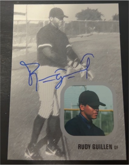 2002-03 Just Rookies Autographs Silver #15 Rudy Guillen — front