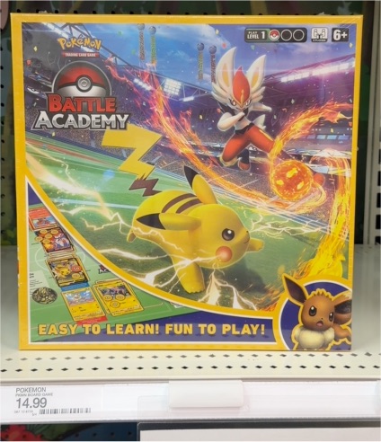 2022 Pokemon TCG Battle Academy — front