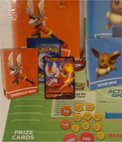 2022 Pokemon TCG Battle Academy Cinderace Deck — front