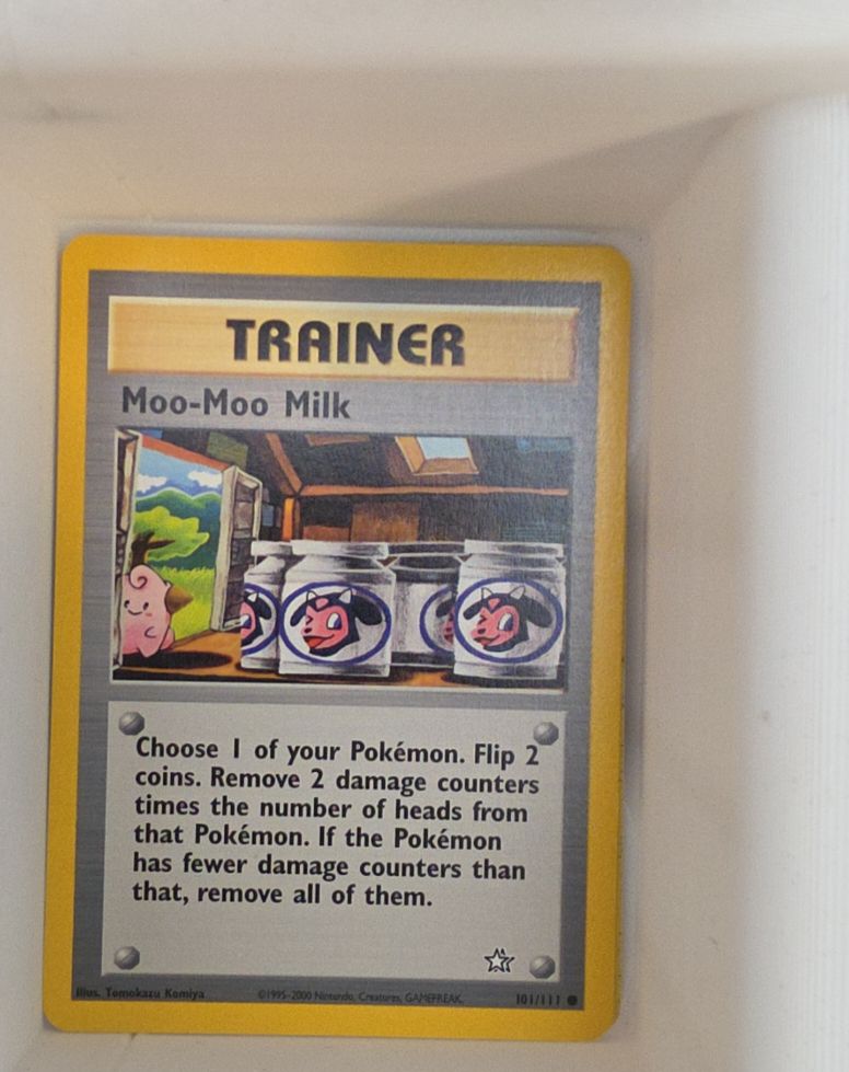 2000 Pokémon Neo Genesis #101 Moo-Moo Milk — front